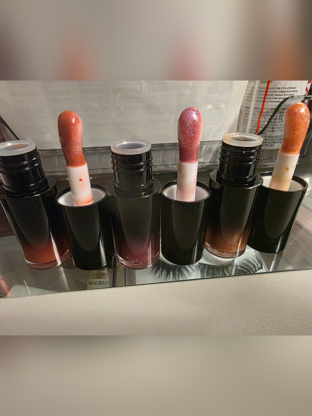 Sheer Shimmer Lip Gloss - Pinky Rose